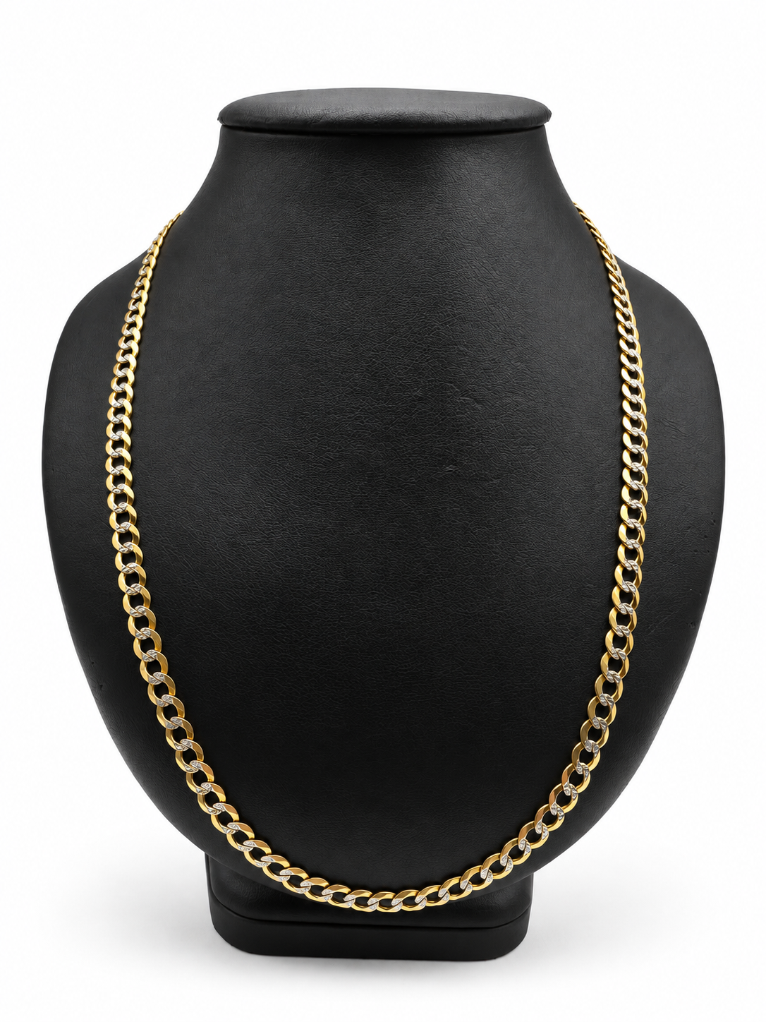14K SOLID CUBAN CHAIN(6.0mm) 24"