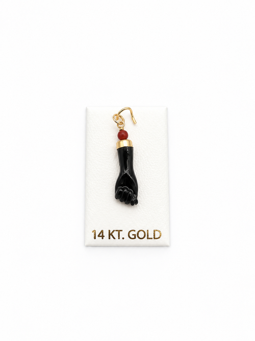 14K AZABACHE BLACK STONE BTJ™