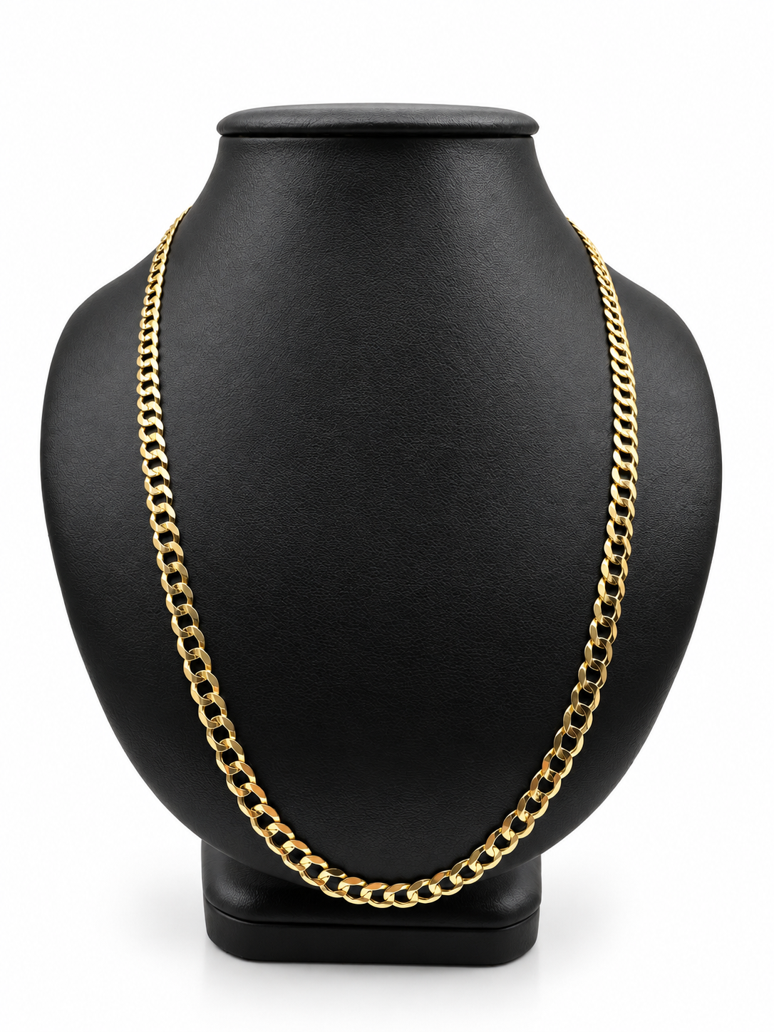 14K SOLID CUBAN CHAIN(6.0) 24"