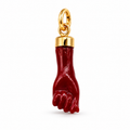 14K AZABACHE RED STONE BTJ™