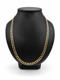 14K SOLID CUBAN CHAIN(7.0) 24"