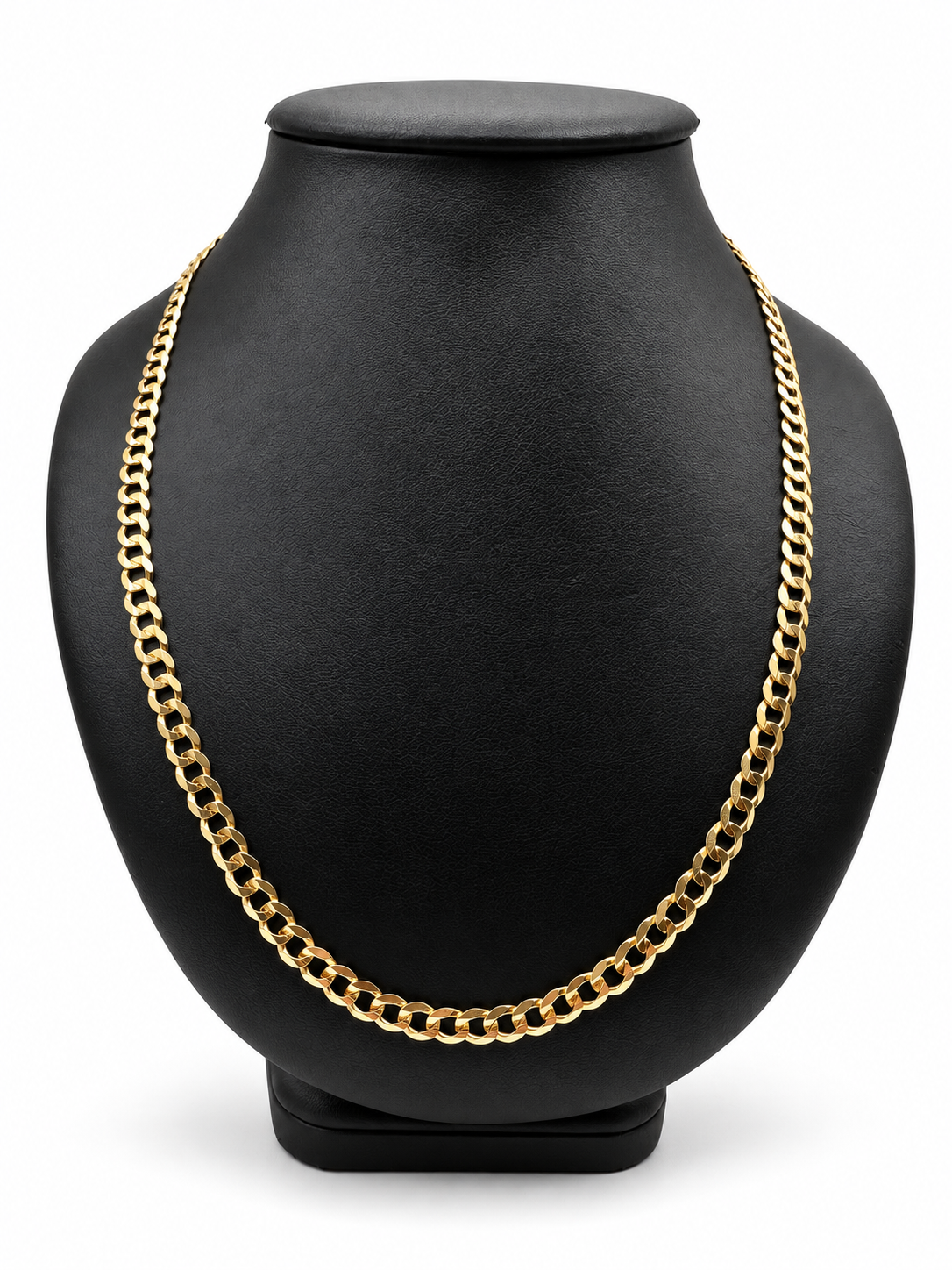 14K SOLID CUBAN CHAIN(6.0) 22"