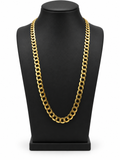 14K SOLID CUBAN CHAIN(9.5)