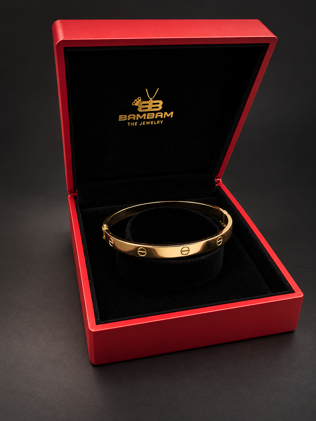 14K YELLOW GOLD LOVE BRACELET 6MM (19CM) BTJ ™
