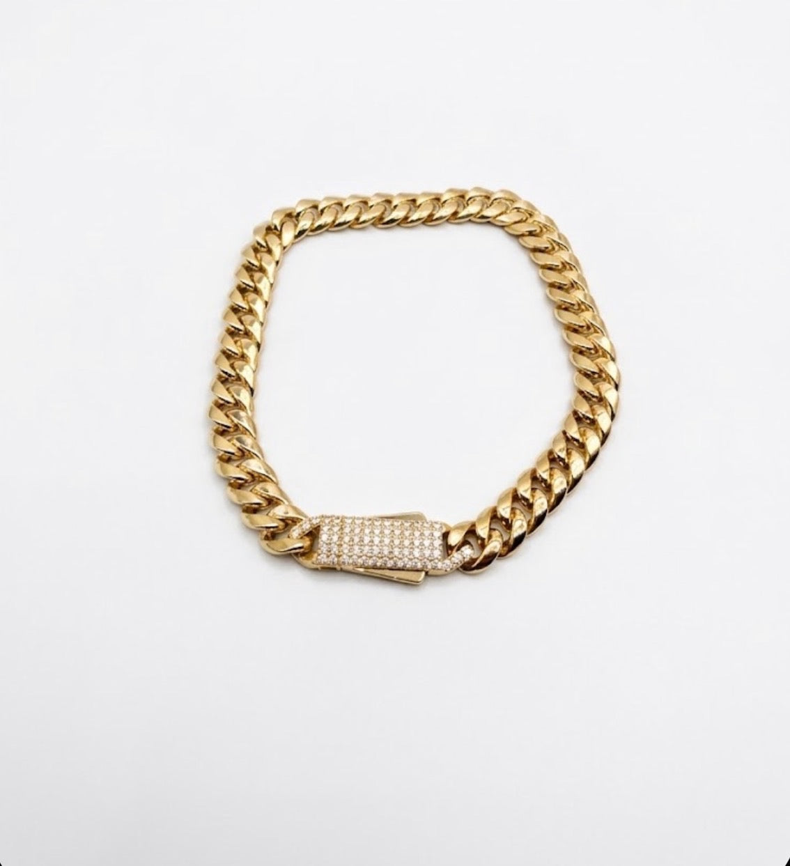 14K HOLLOW JINGLE BRACELET 7MM BTJ™