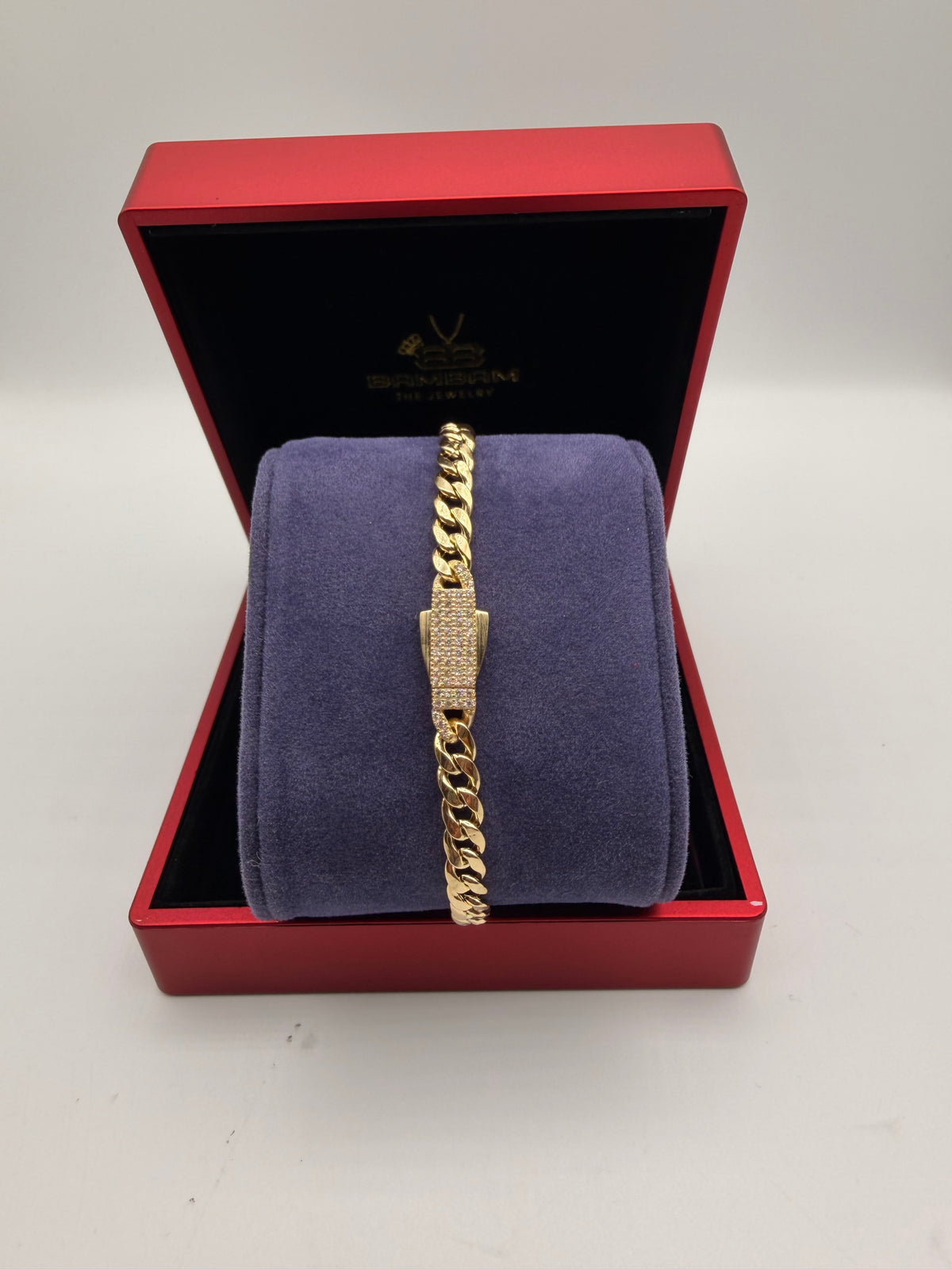 14K HOLLOW JINGLE BRACELET 6MM BTJ™