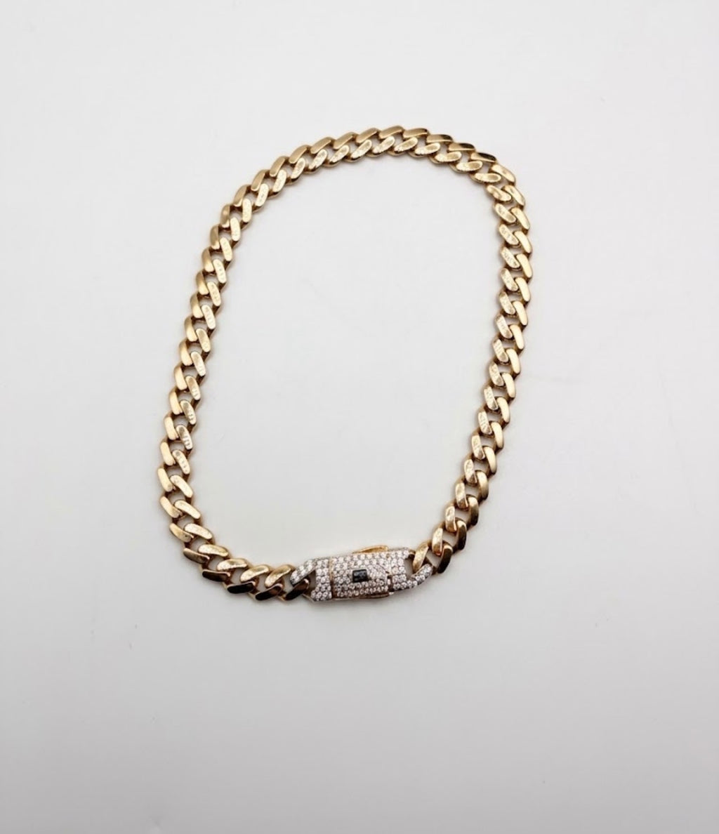 14K HOLLOW MONACI BRACELET 5MM BTJ™