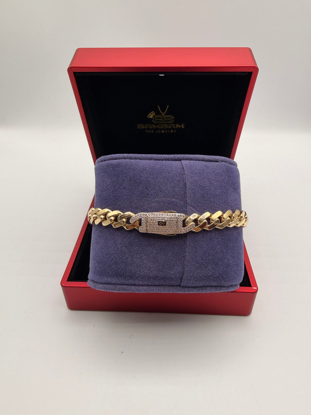 14K HOLLOW MONACI BRACELET 7MM BTJ™