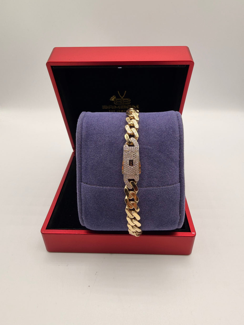 14K HOLLOW MONACI BRACELET 7MM BTJ™