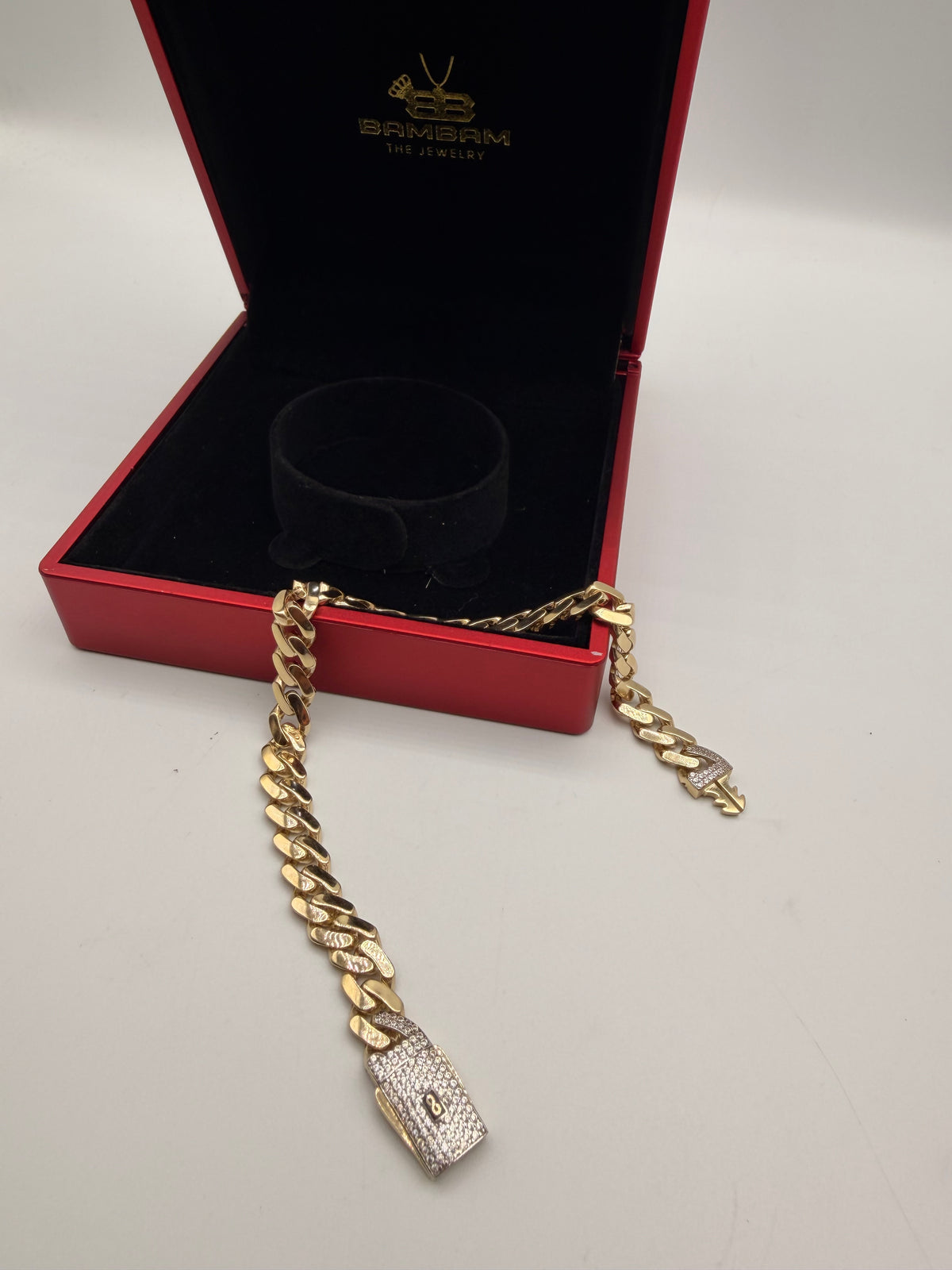 14K HOLLOW MONACI BRACELET 7MM BTJ™