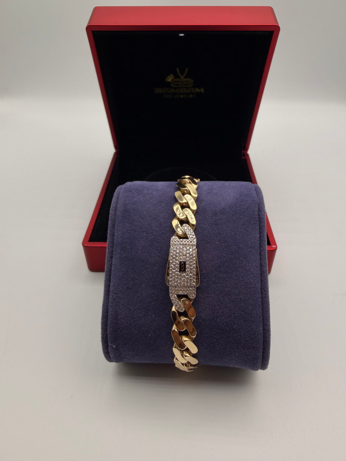 14K HOLLOW MONACI BRACELET 9MM BTJ™