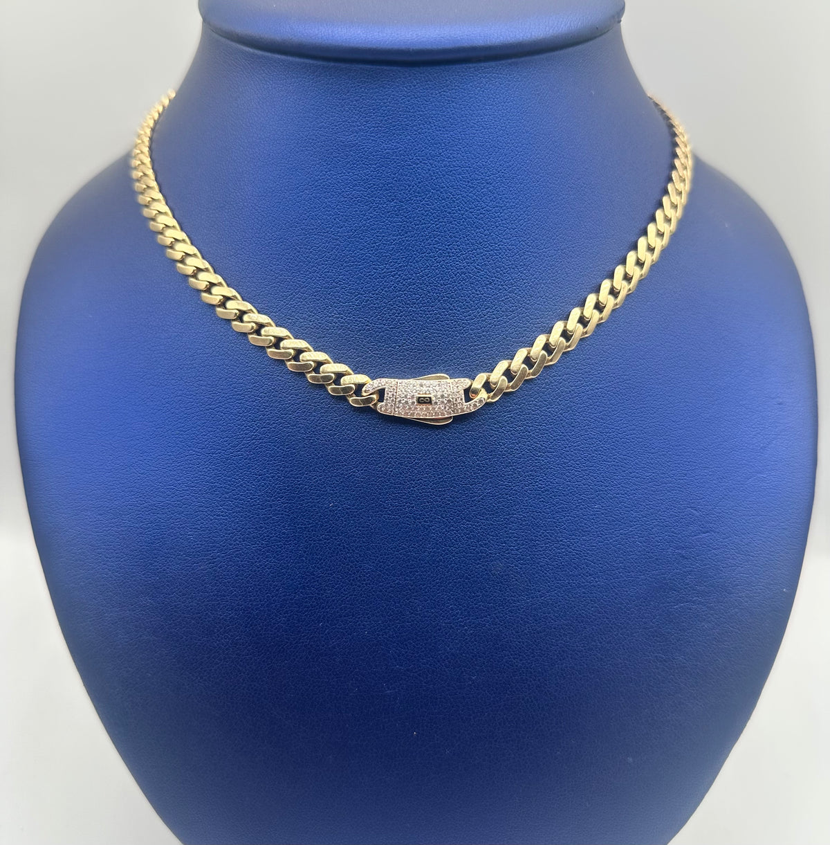 14K HOLLOW MONACI CHOKER 6mm /16" & 18"